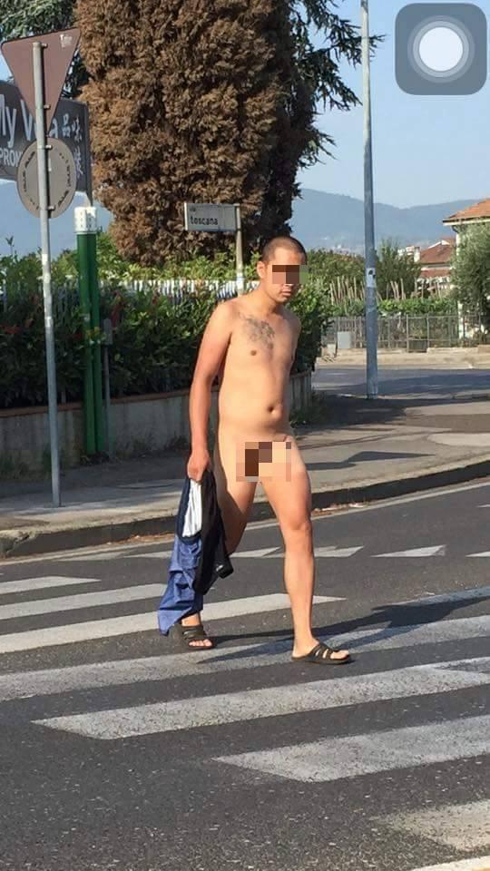 Il giovane cinese fotografato in via Toscana