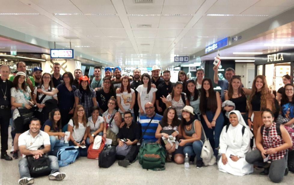 Delegazione alla Giornata della gioventù 