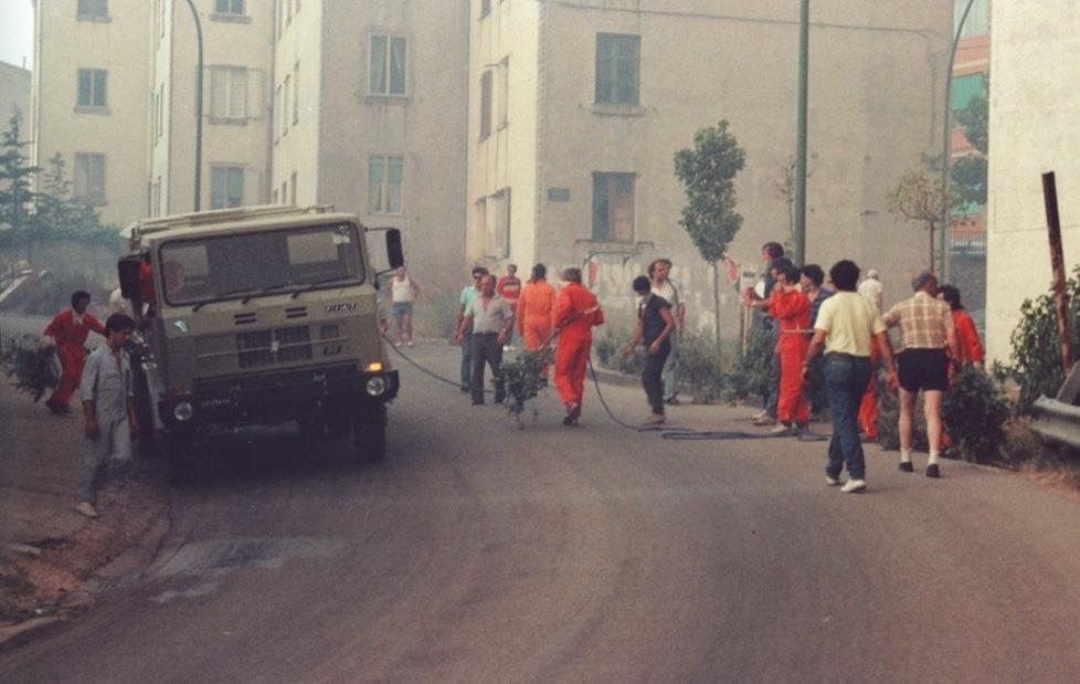 Il corteo commemorativo alla stessa ora della tragedia