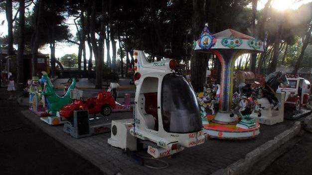 Sfratto ai giochi dei bimbi