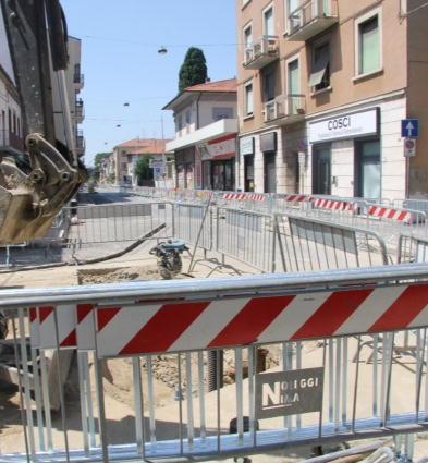 Lavori in via Roma, i sospetti di M5S 