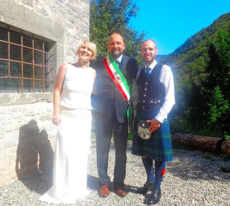 Primo matrimonio inglese nei “Romiti” di Vergemoli 