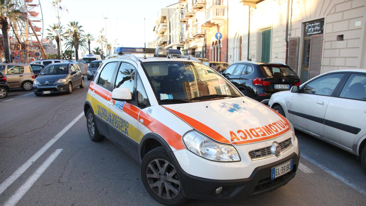 L'automedica del 118 Versilia