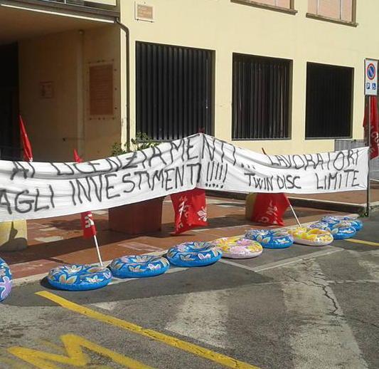 Twin disc, sciopero contro gli esuberi 