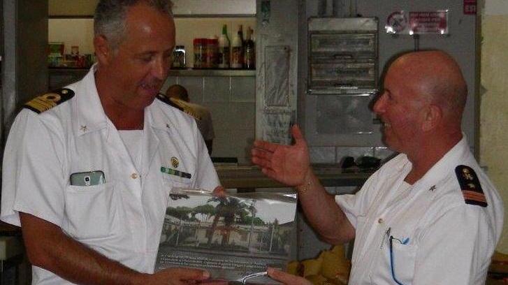 In pensione Venturi Il primo imbarco trentasei anni fa