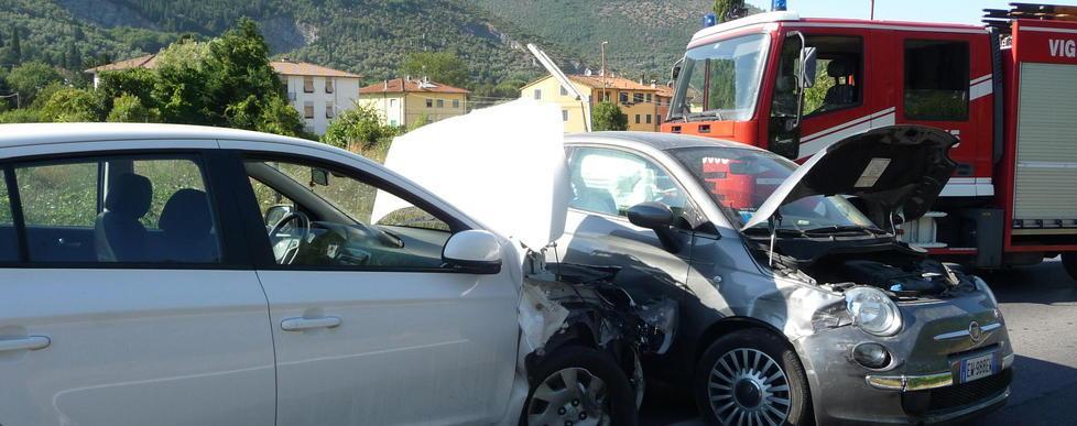 Brennero caos Prima l’incendio poi l’incidente 