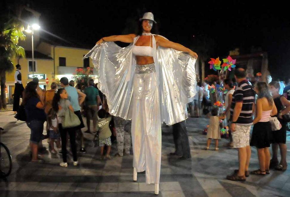 Le ginnaste della My Rhythm alla Notte Blu