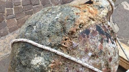 Anfora romana trovata in mare