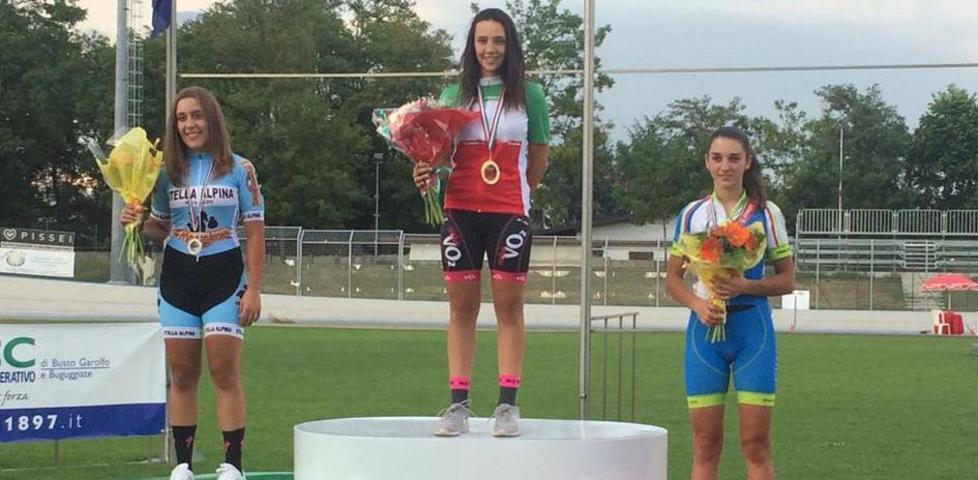 Sara Donegà seconda agli “italiani” su pista 