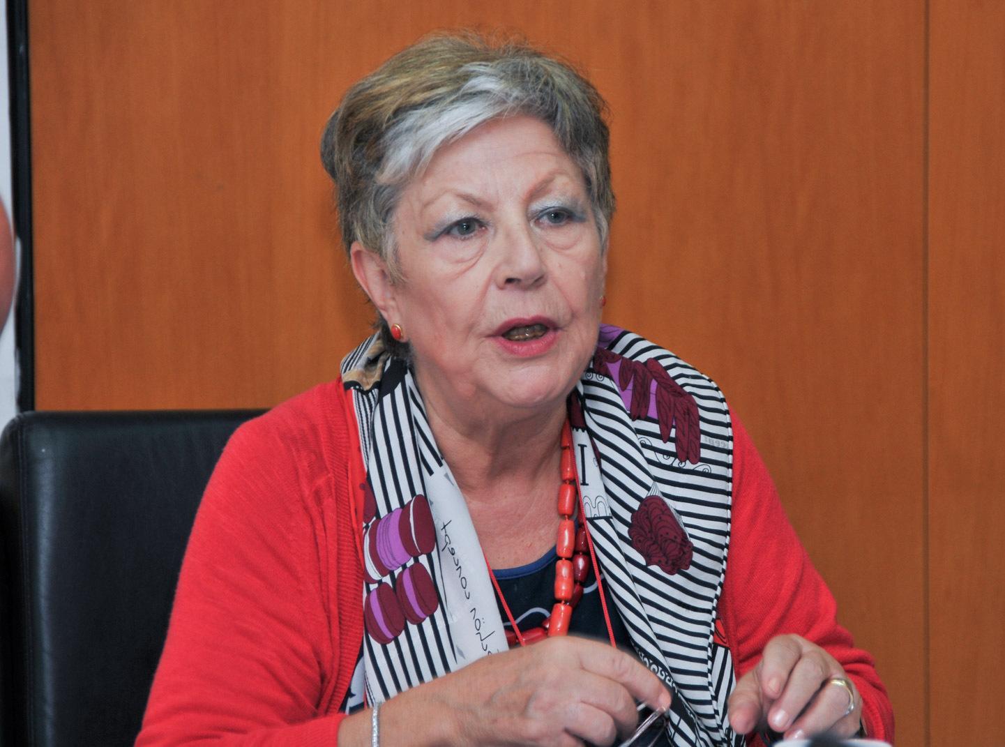 L'assessore regionale al Lavoro Virginia Mura