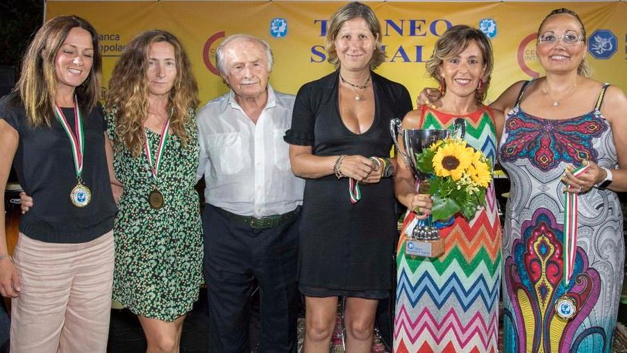 I vincitori del torneo sociale che si è giocato al Tc Prato