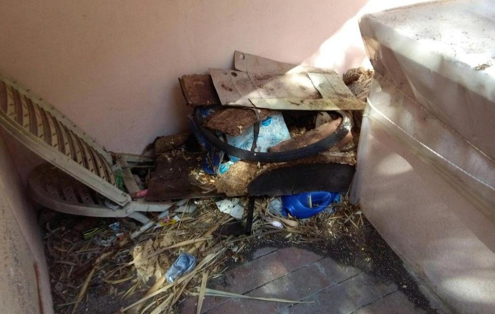 Bonificata una piccola discarica 