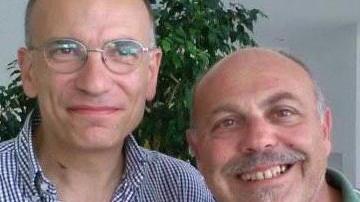 L’ex presidente del consiglio a pranzo al Piccolo Mondo
