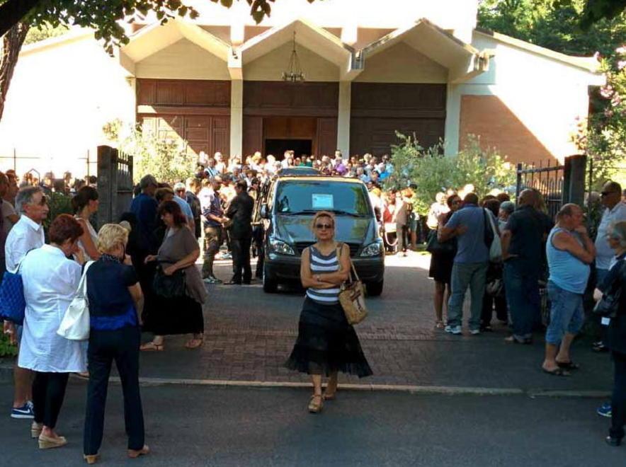 Il commosso addio ad Alessio Bertilorenzi 