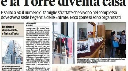 Da sei mesi la Cigna è occupata da decine di famiglie