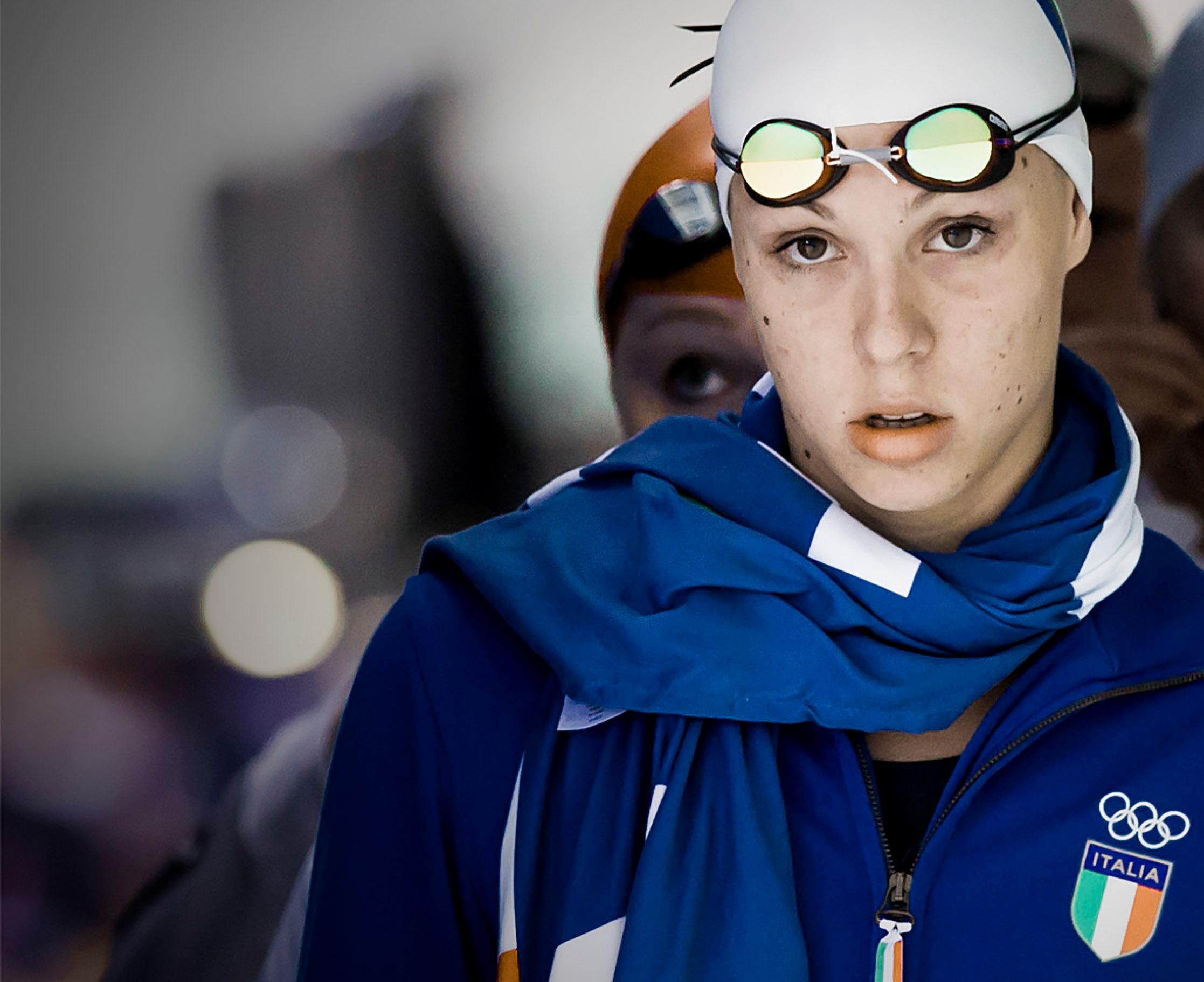 Sara Franceschi, la baby azzurra tra i giganti del nuoto: «Ma non chiamatemi mascotte»