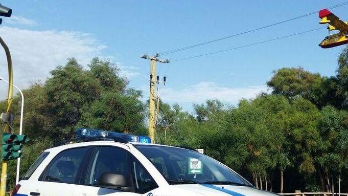 Ancora a fuoco il canneto di Platamona
