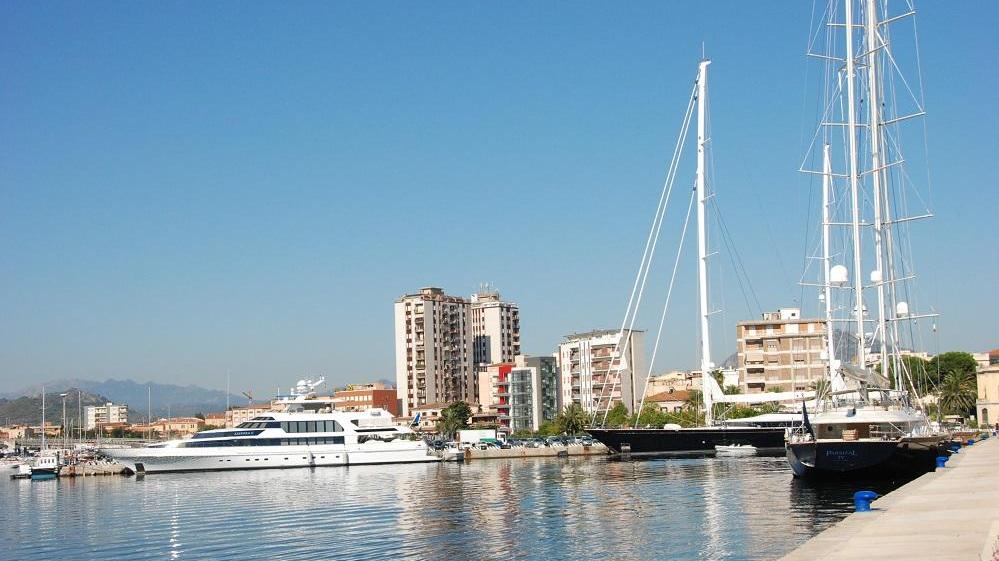 Il molo Brin a Olbia