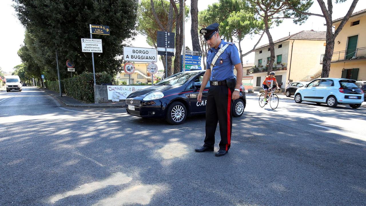 Il luogo dell'incidente (foto Nucci)