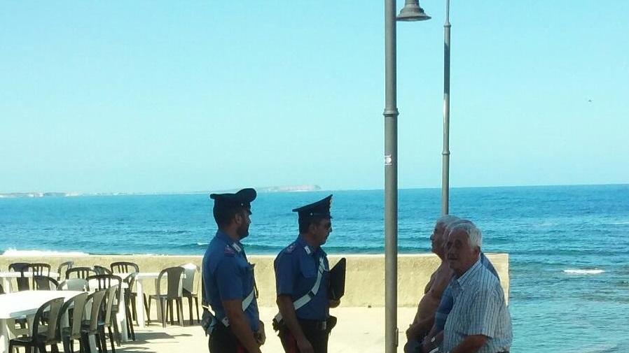 I carabinieri hanno dialogato con i turisti