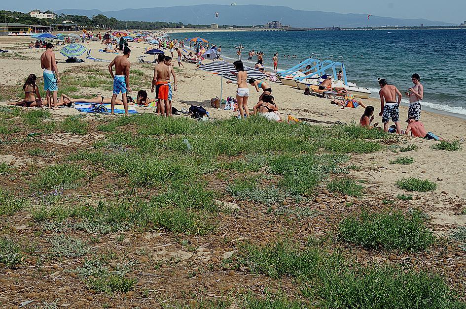 La spiaggia di Torregrande