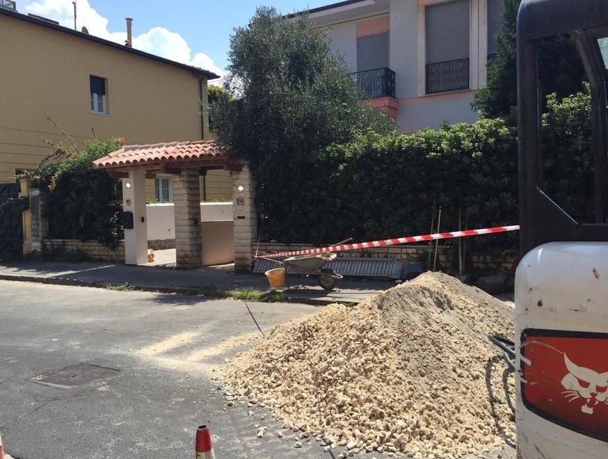 Ladri nella casa in ristrutturazione 