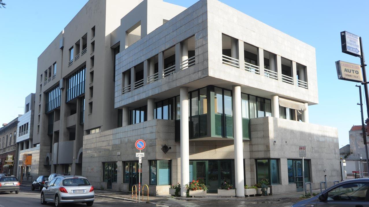 La sede di Abbanoa a Cagliari