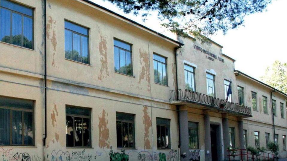 L'esterno dell'Ipsia Solvay