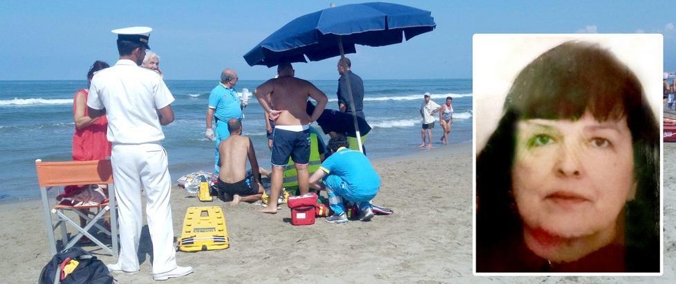 Muore mentre fa il bagno davanti al marito e agli amici 