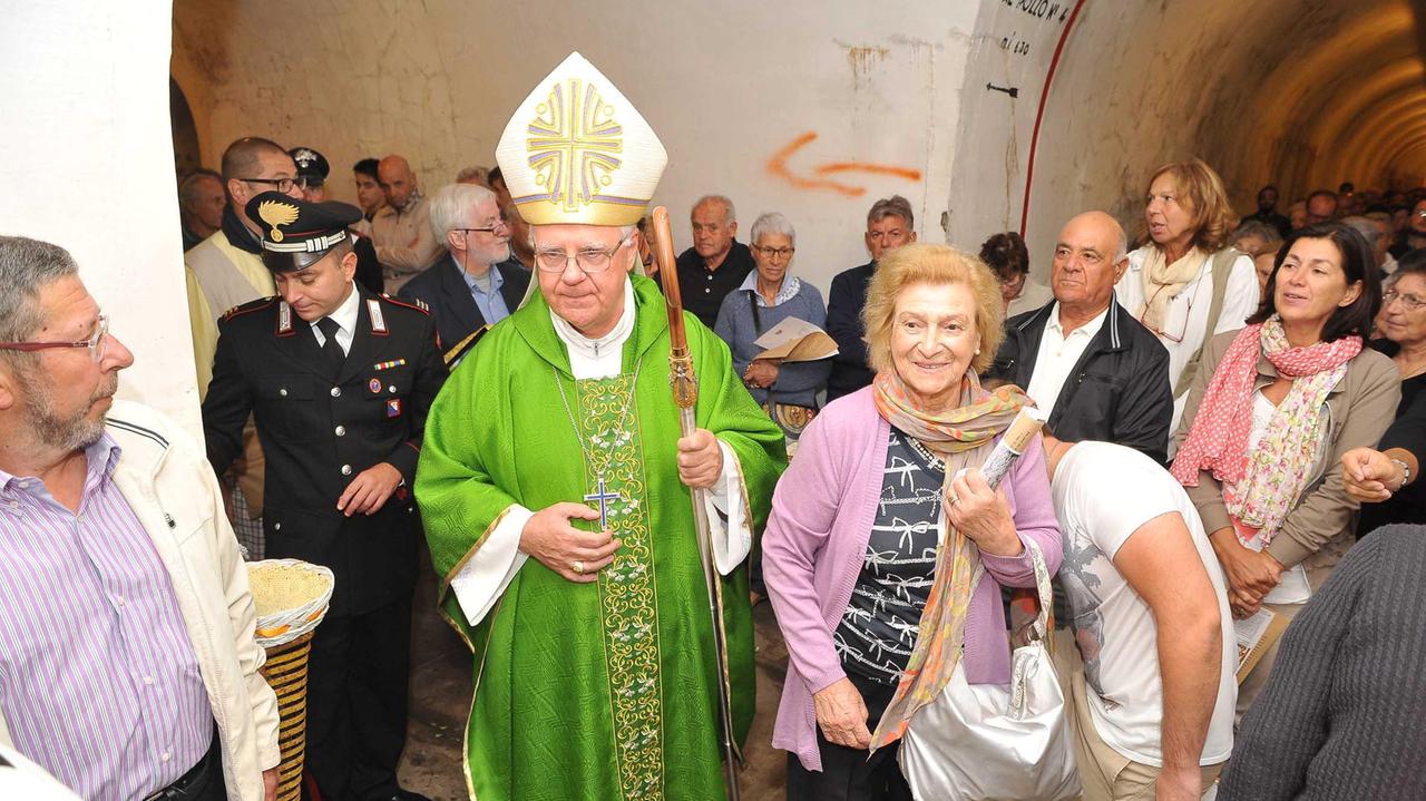L'ex vescovo di Pistoia, Mansueto Bianchi (foto Gori)