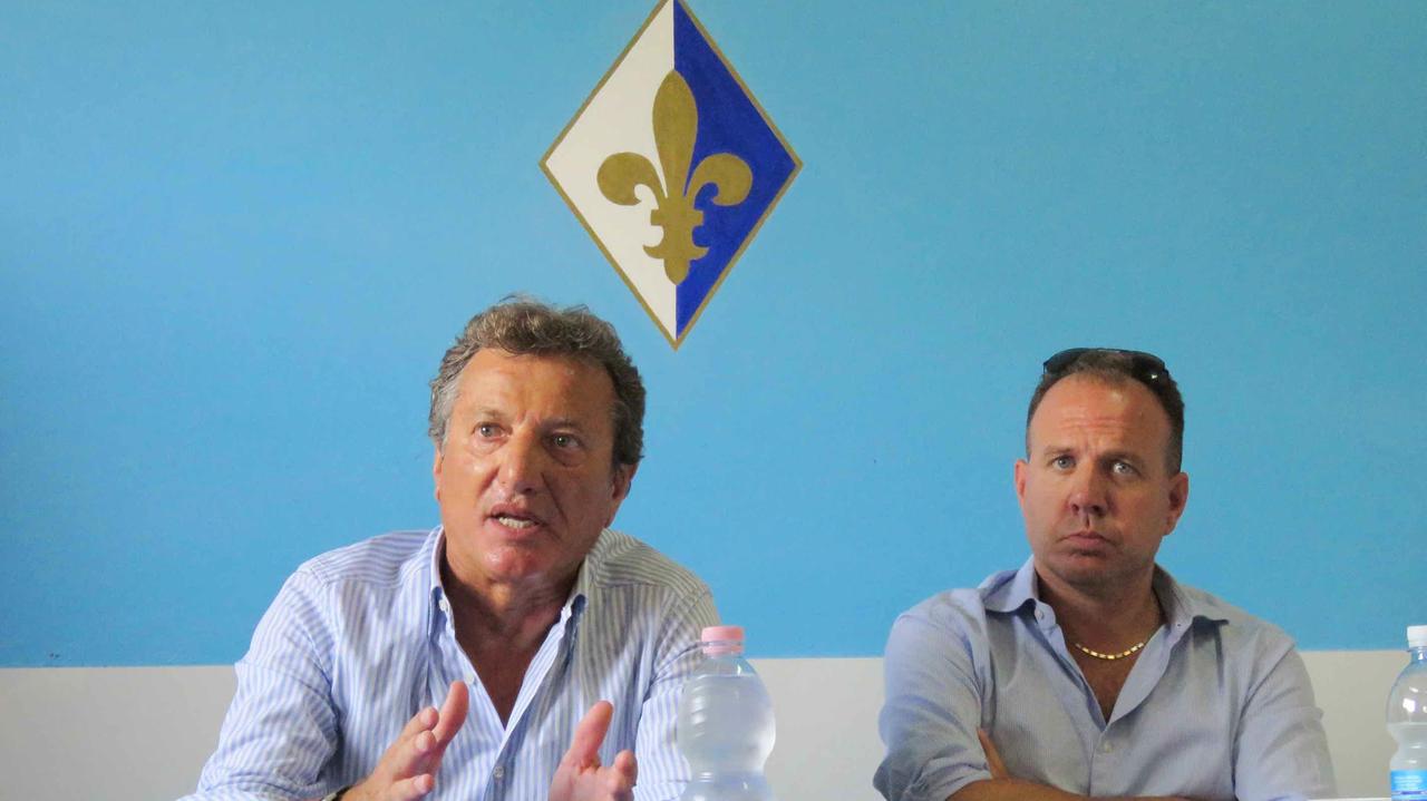 Leonardo Acori insieme al presidente Radici
