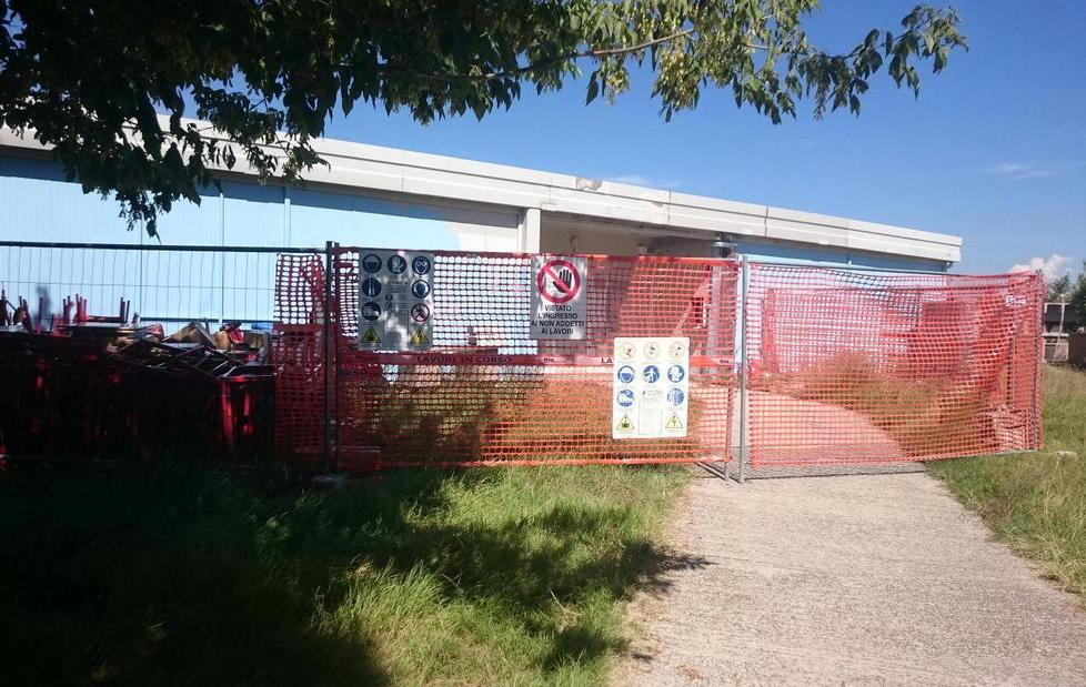 Partiti i lavori al prefabbricato dell’Ipia 