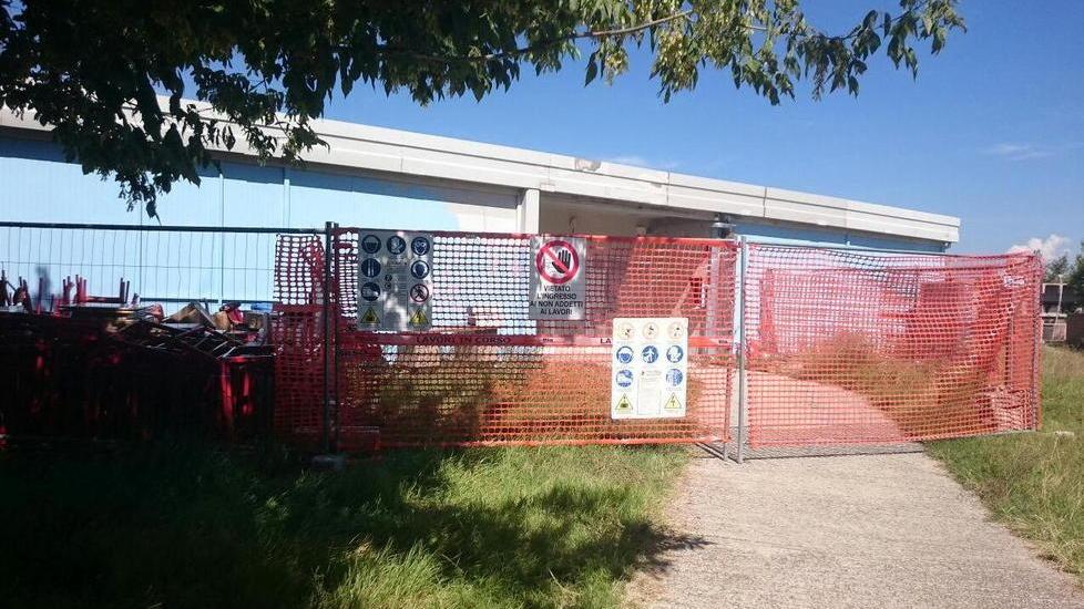 Partiti i lavori al prefabbricato dell’Ipia
