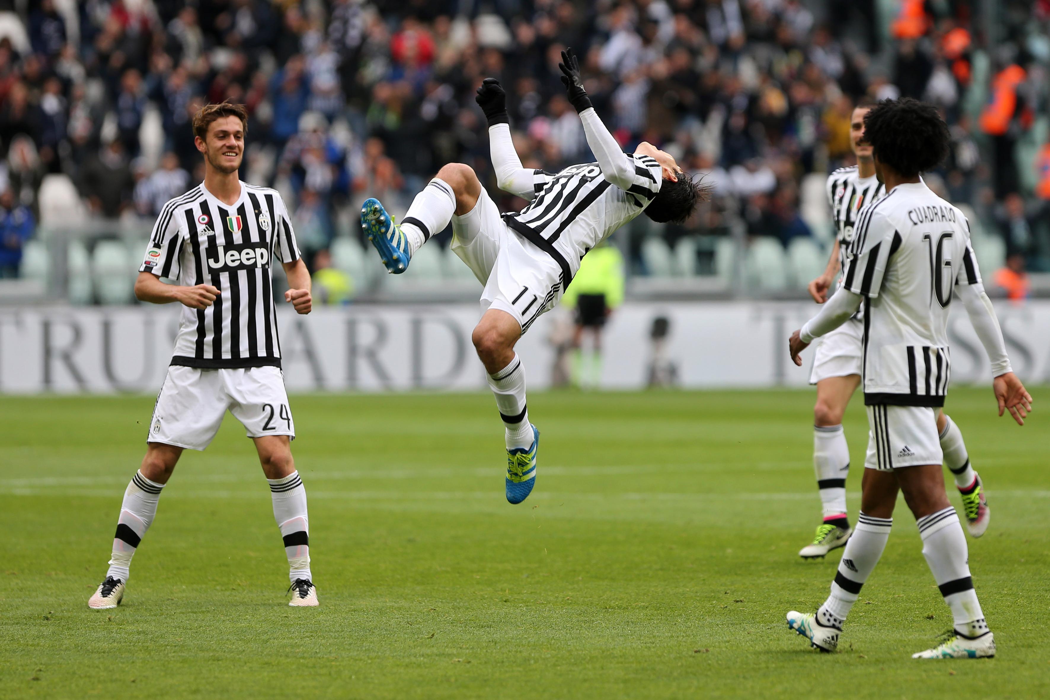 La Juventus in amichevole al Braglia di Modena