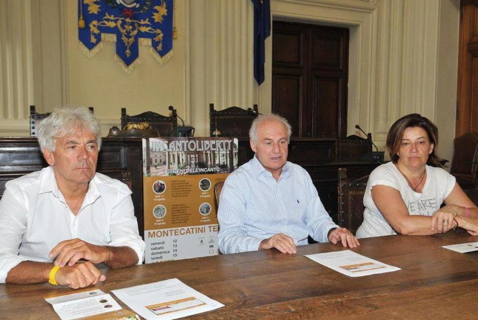 La conferenza stampa d'Incanto Liberty in Comune