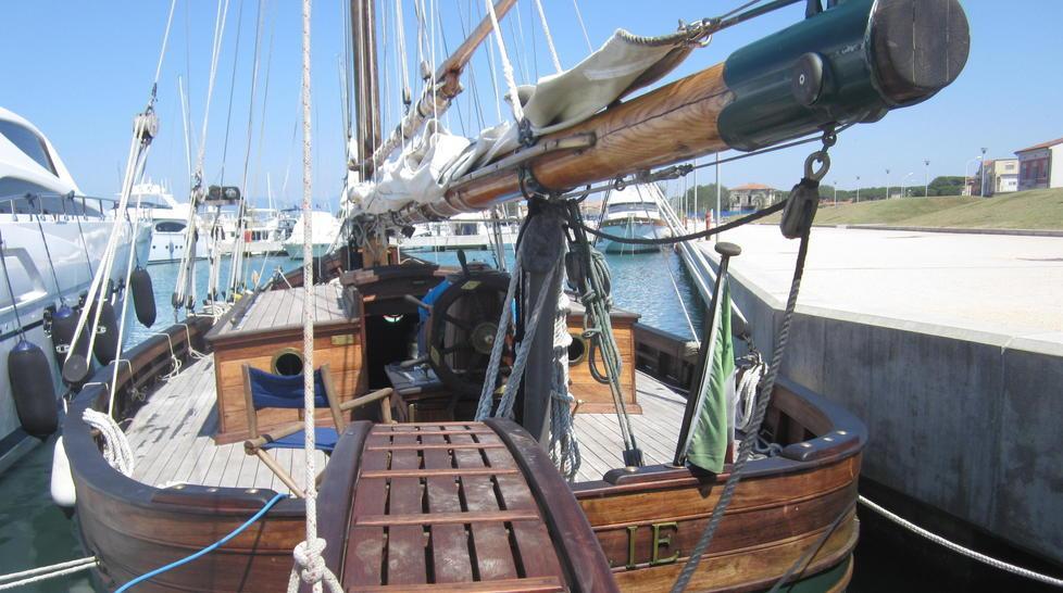 La “nave dei pirati” a Boccadarno 