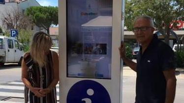 Turisti informati grazie al totem
