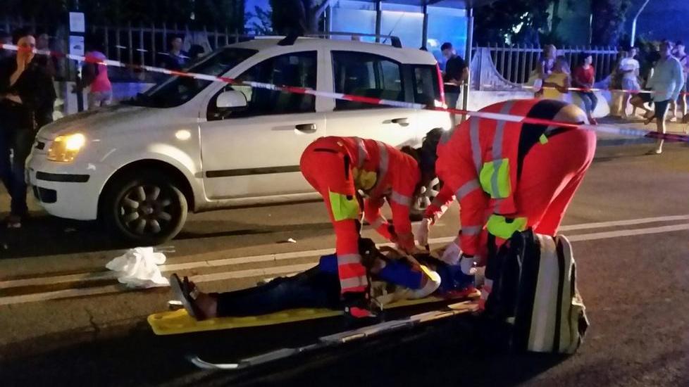 L'incidente di giovedì in viale Aldo Moro
