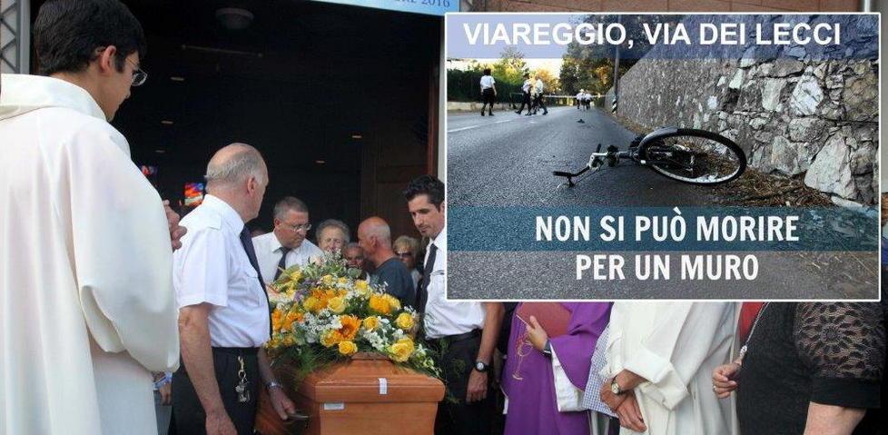 Il quartiere di ferma per l’ultimo saluto ad Almisio Agostini 