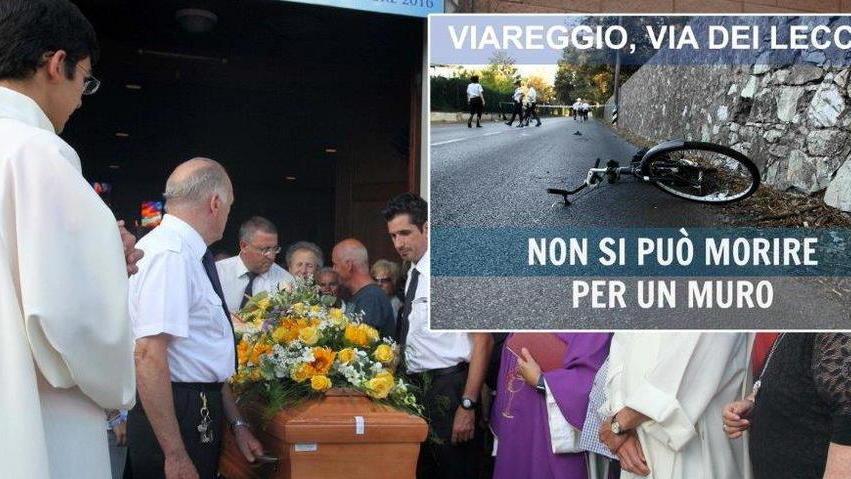 Il quartiere di ferma per l’ultimo saluto ad Almisio Agostini