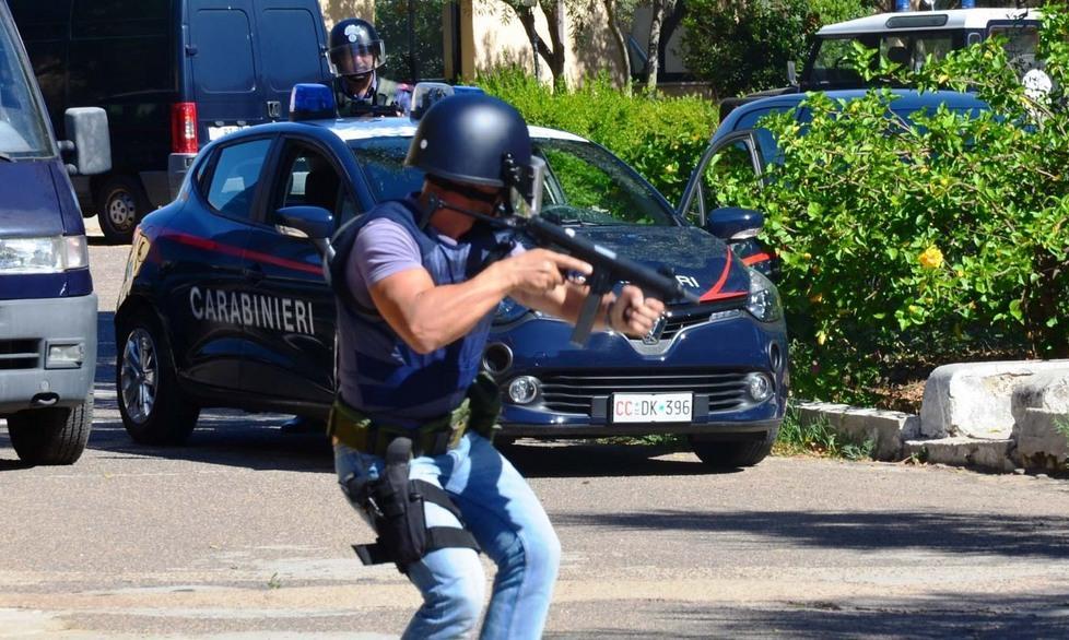 Esercitazione antiterrorismo in città