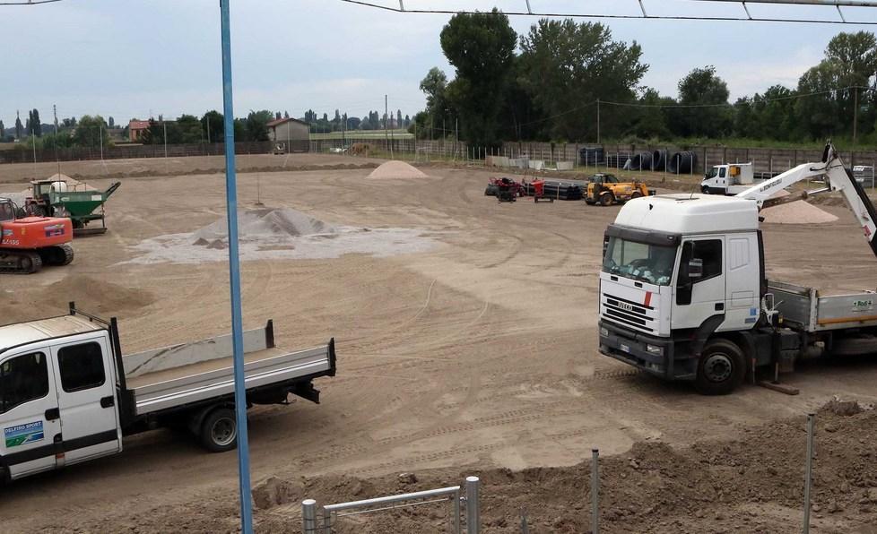 Il cantiere del Centro procede bene 