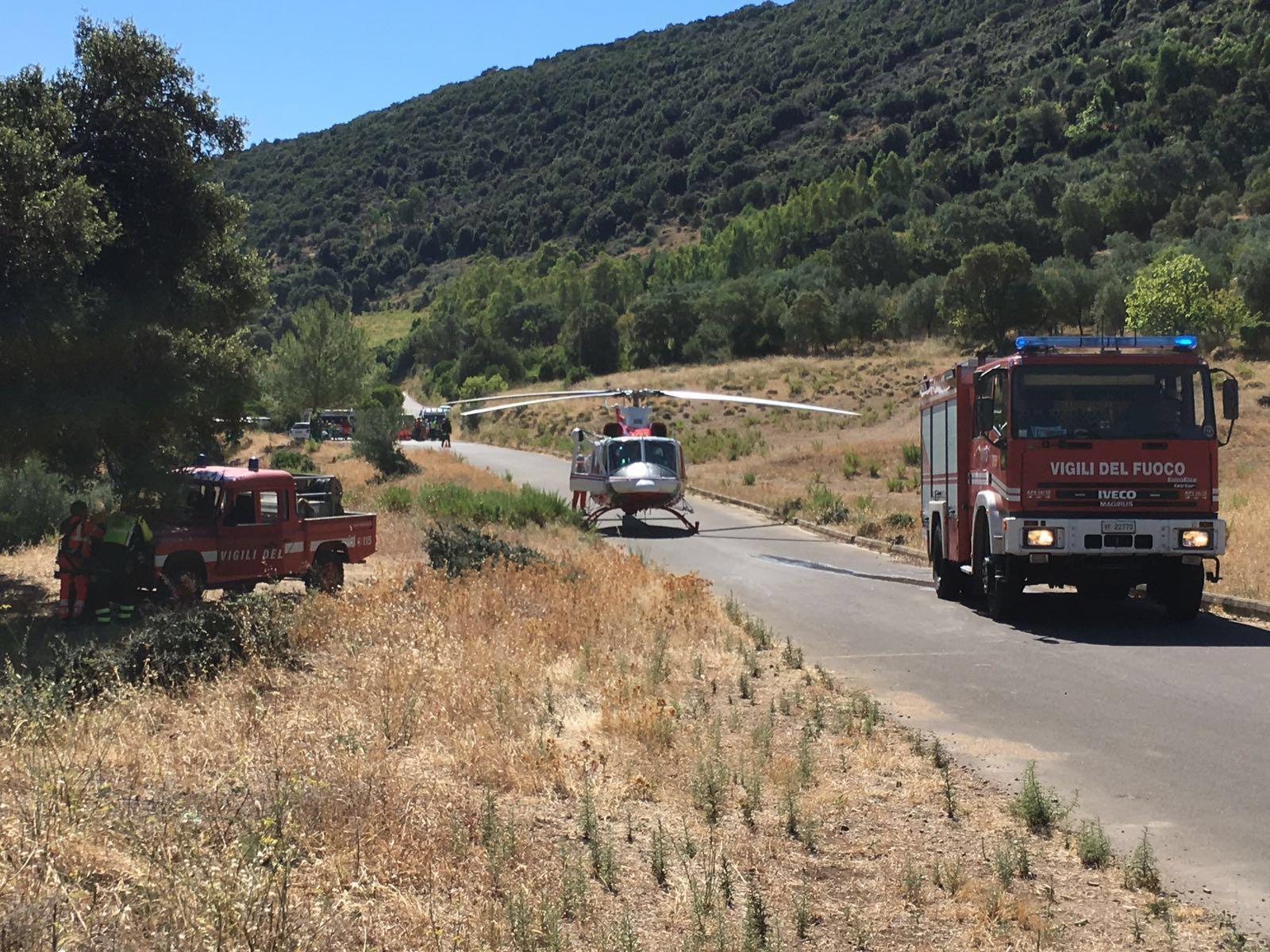 Villacidro, escursionista precipita in un dirupo e resta ferito 