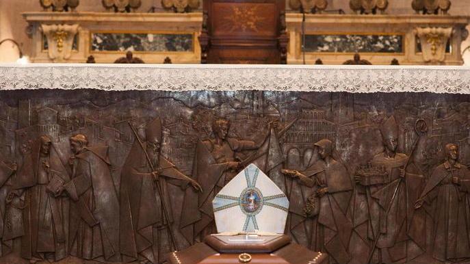 Monsignor Mansueto riposa tra la sua gente dell’Oltreserchio