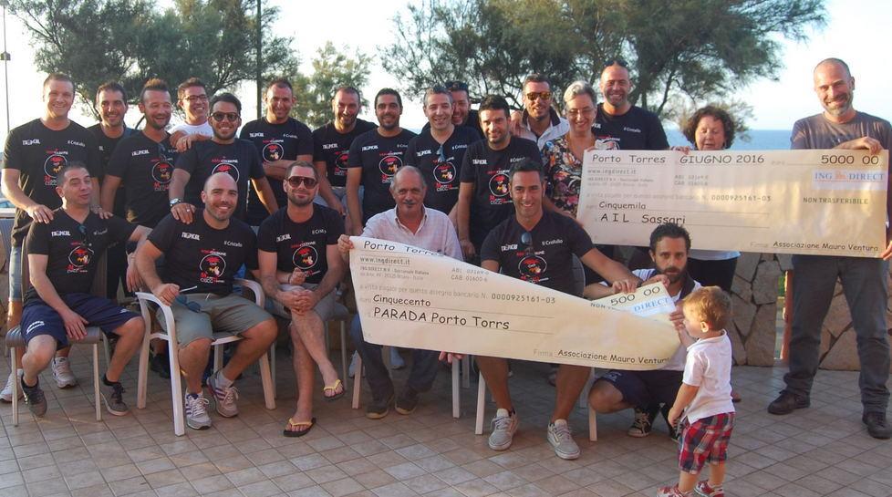 Associazione Mauro Ventura raccolti e donati 6000 euro 