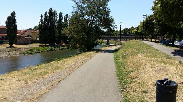 Viale Galilei, il luogo dove è avvenuto l'inseguimento dei sospetti spacciatori