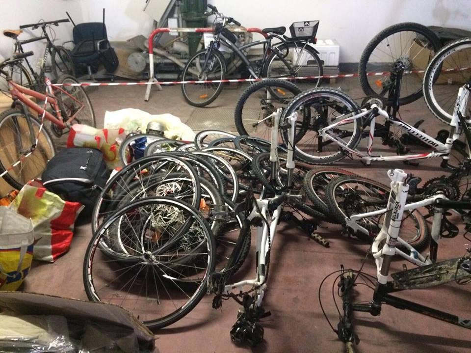 Recuperata merce rubata (tra cui alcune bici) per un valore di 40mila euro