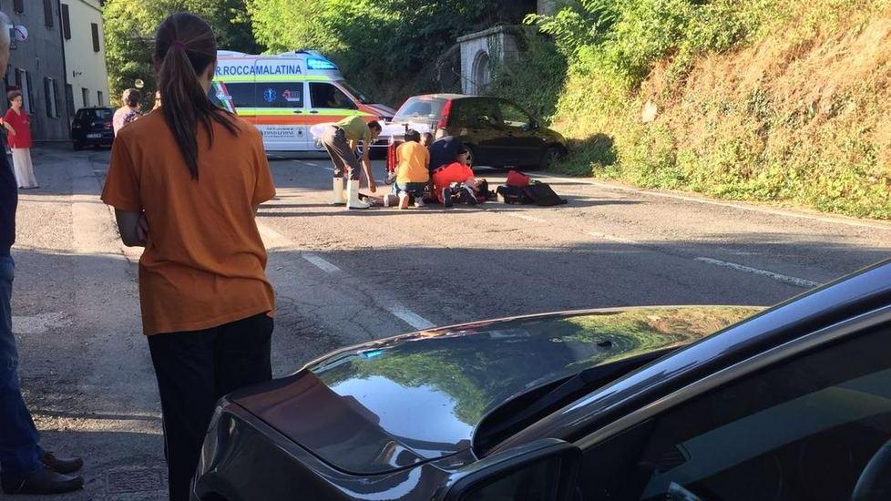 Incidente auto-scooter con un ferito