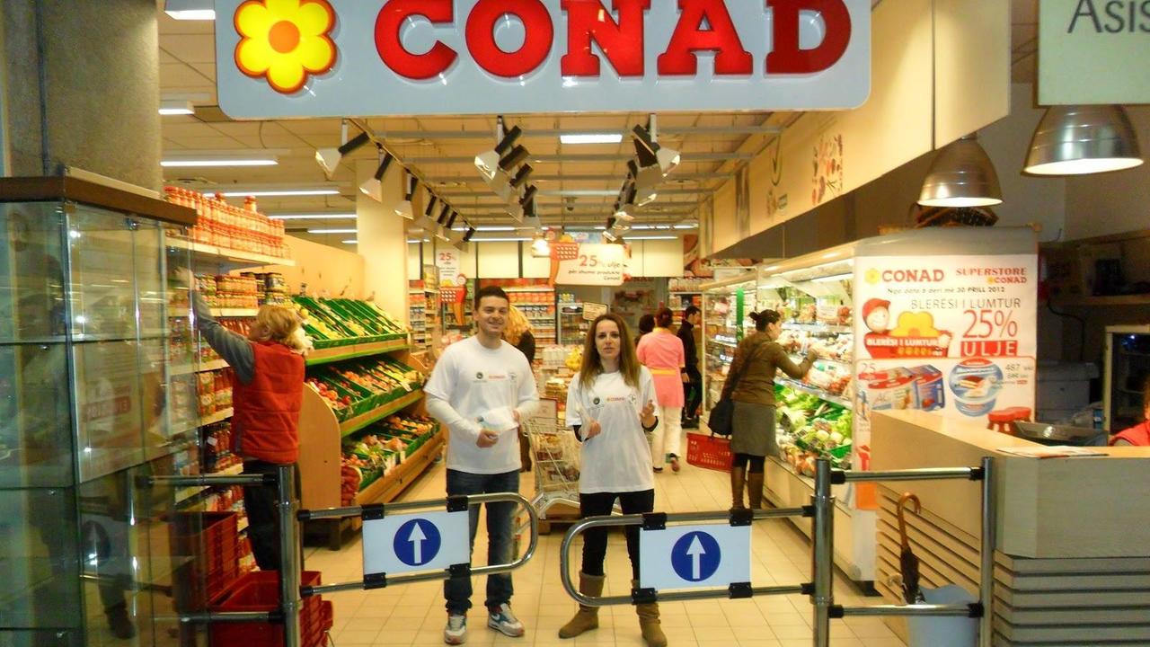 Uno dei supermercati Conad