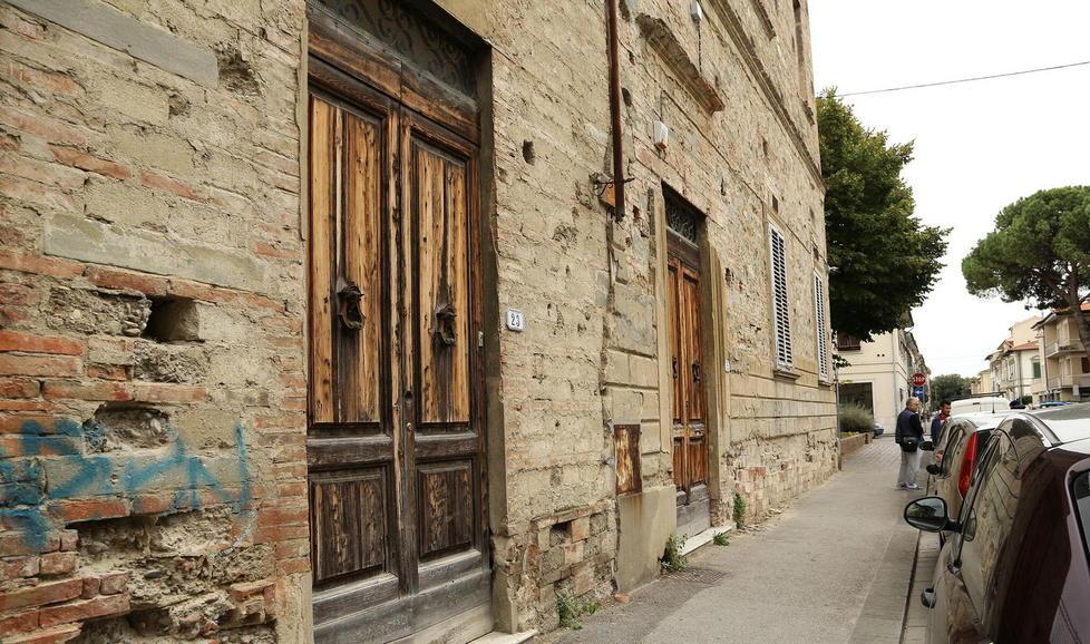 La zona di via Leonardo da Vinci dove è avvenuto il furto